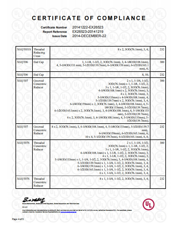 Qualification Certificate