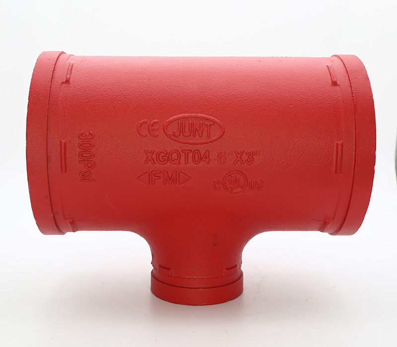 REDUCING TEE(GROOVED)